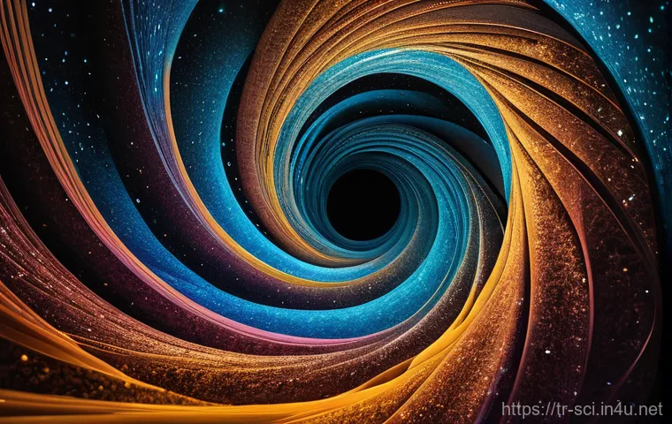 초끈 이론의 수학적 구조 - **The Cosmic Symphony of Vibrating Strings:**
A highly detailed, ethereal, and vibrant abstract ... 초끈 이론의 수학적 구조 - **The Cosmic Symphony of Vibrating Strings:**
A highly detailed, ethereal, and vibrant abstract ...